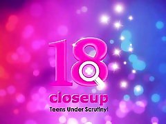 18yo Lisa Rubs a Vibrator on her Clit in Closeup