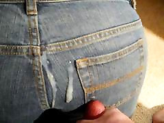 Cum on Express Jeans