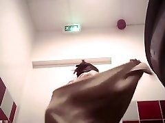 Cutie with a great figure takes a hidden cam shower