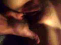 Wet becky teases pussy cum