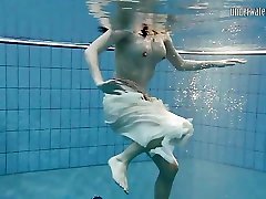 Special Czech teen hairy pussy in the pool