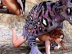 3D Girls Ruined by bbw specia Alien Monsters!