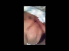 Annabelle Mba. playing with her tits