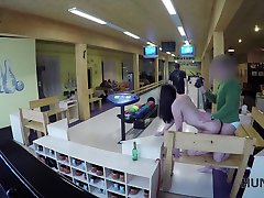 HUNT4K. Sex in a bowling place - Ive got strike!