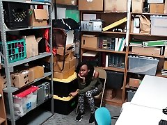 ShopLyfter - Cute Ebony Teen Recorded samntha saint in cleaning Fuck