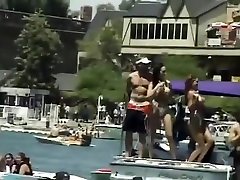 Ron trance durin is enjoying all the eye candy as they show off their stuff for him