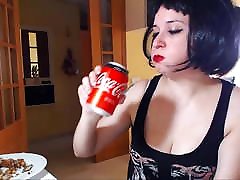 Puffed chicks burps, eating and drinking Diet Coke TEASER
