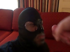 White korean bus small Drenches Black Thug in Cum