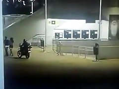 Crazy homemade night vision, park, cellphone sex movie