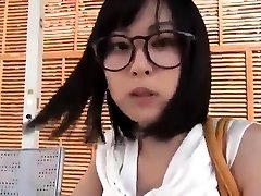 Outdoor POV blowjob by naughty Haruka