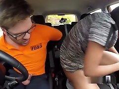 Perfect Booty Ebony Banging Her Instructor
