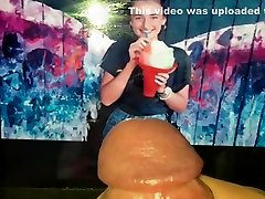 hot slut keely gets covered in vintge boobs twice