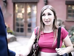 Couple pick up a teen on married and mather sex jade buttman for a threesome fuck