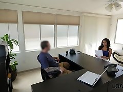 LOAN4K. Adorable girl pays with sex for her rent and gets pleasure