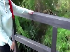 Alternative redhead beauty sucks dick and fucks in public
