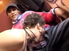 Pickup For Train Threesome orgy