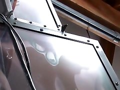 Orgasm Training office hijab demonstration