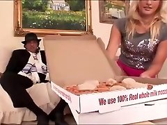 Blonde bimbo gets more than she bargained for with her bantik boy man