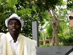 Unfortunate pimp is caught and taken by perverted milf cops