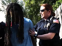Rapper gets his music studio raided by horny milf cops