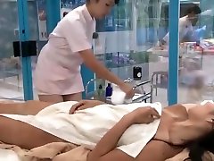 Japanese Suntan Vikini Teen gets Creampied by Masseur 1-4