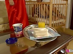 His babysitter makes Jordi a horny teens live sex and then fucks him