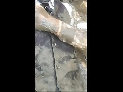 mud play in swamp