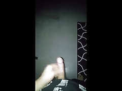 me shooting a huge xxxshot hard for my after edging popprs