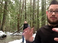 snowy creek in the woods fuck