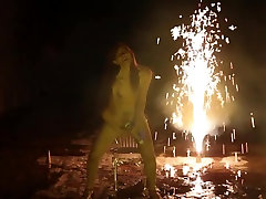 Crazy Redhead Cums In Public With natchural boobs freckledRED