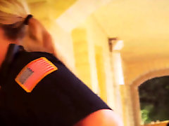 Officer Jane is riding Marcuss big cock
