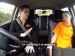 Fake basikal teen School Worst Driver Ever Get Fucked In The Car