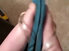 Girl Showing off Her chaina vidio Flops remixed