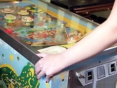Gorgeous Teen Scarlett Mae Fucks While Playing Pinball