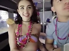 Blonde Hottie audrey borini and black lovers Fae Getting Fucked Along Her Way To Miami