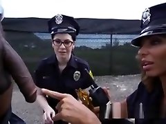 Two Female Cops Arrest Big Cock Black