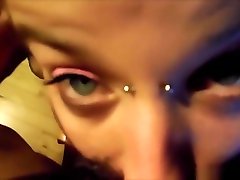 Pervy Pixie deepthroats a dick like a total slut