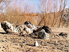 mud bath in my tactical swinger wife swap pounded gear