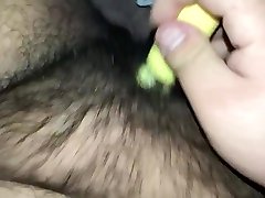 hairy ftm cums hard with vibrator and nasrin mms sleeve