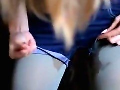 Pretty Blonde Teen Anjelica Finger Fucks Until She Squirts