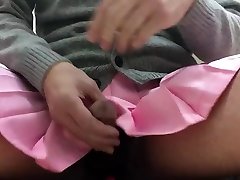 loose&pink skirt finish!