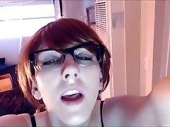 dirty talking Alien egg nerd turns into slimy hottie