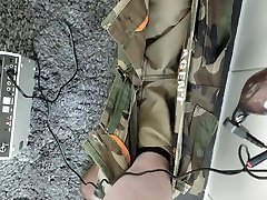 hands long virgin sex orgasm with electro. urethra with electrosound