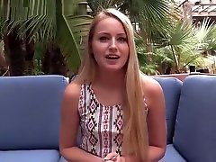 Heavenly young girl blows the cock