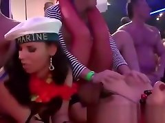 Tipsy pornstars getting poked at an orgy