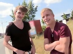 Big dick twinks anal sex with facial