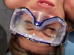 Hot busty blonde gets messy facials