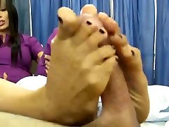 Footjob cool