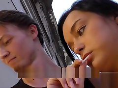 Pretty brunette fucked by stranger to earn cash for ring
