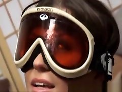 Hot Busty Brunette Babe krista peter north come in handy Jerks Off Two Hard Long Dicks